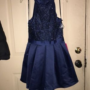 Navy Party Dress